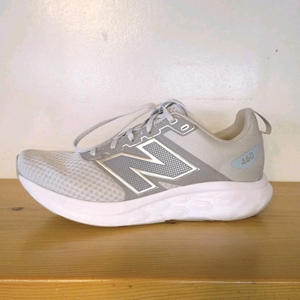 New Balance 460 V4 Running Shoes W460LG4 Silver Grey Men's Size 9.5 B Women's 11